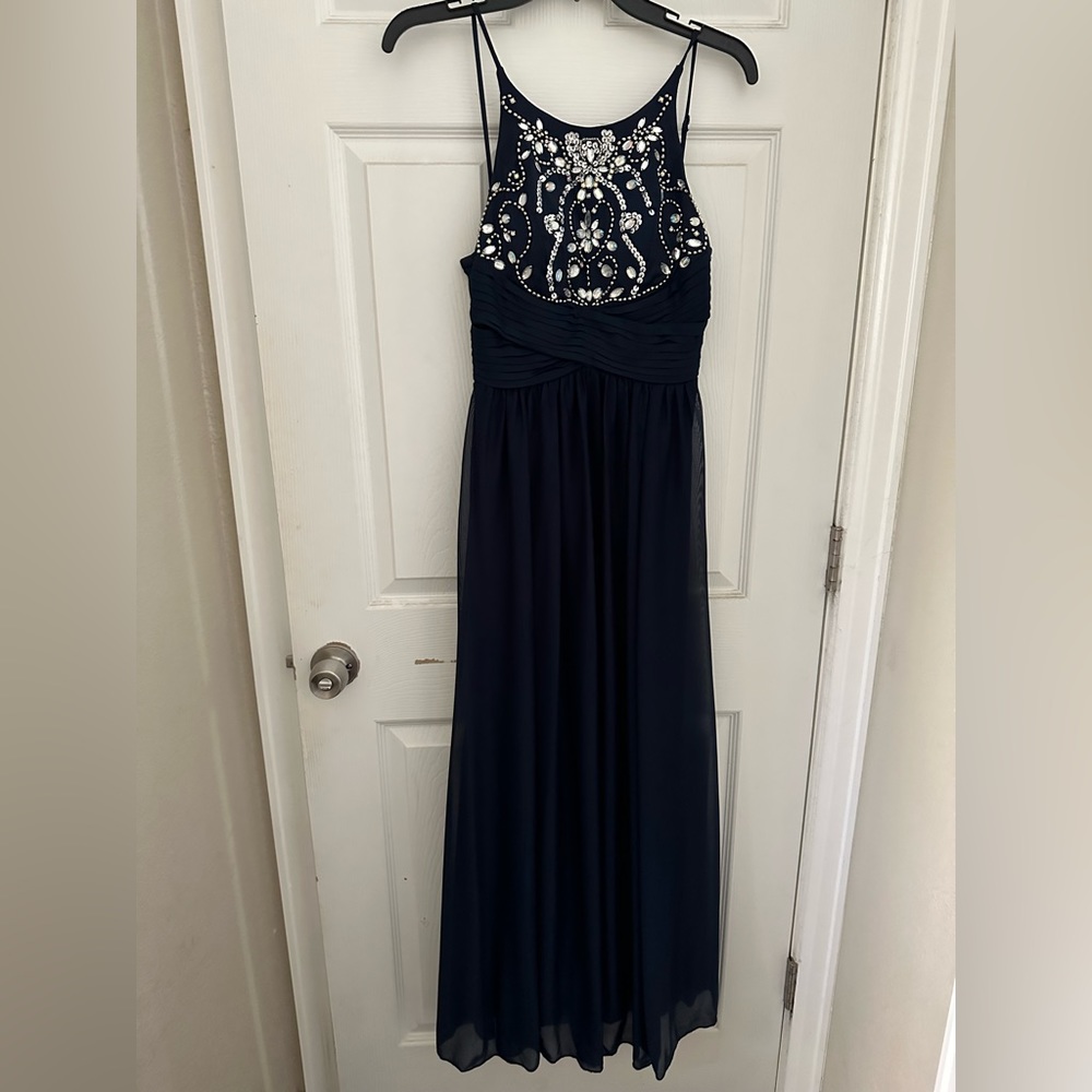 Navy Blue Gown